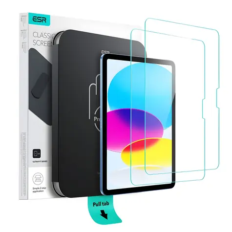 ESR UltraFit / Tvrzené sklo / Apple iPad 10. gen (2022) a iPad 11. gen (2025) / 2 ks
