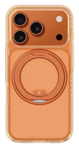 AmazingThing Titan Pro Spin oranžová / Ochranný kryt / pro Apple iPhone 17 Pro Max / MagSafe / odolný proti pádu