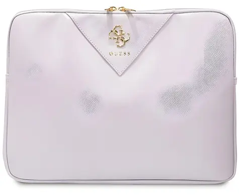 GUESS 4G Triangle fialová / Obal pro notebook / 14