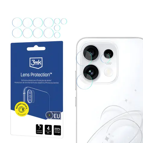 3mk Lens Protection / Sklo na fotoaparát / Oppo Reno 16 F, Reno 16 FS (CPH2859) / Hybridní sklo