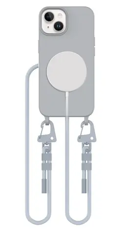 Tech-Protect MagNecklace šedá / Kryt / Apple iPhone 13 / MagSafe