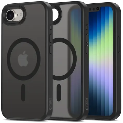 Tech-Protect MagMat matná černá / Kryt / Apple iPhone 16e/17e / MagSafe