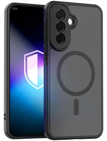 3mk Misty MagCase černá / Ochranný kryt / Samsung Galaxy A27 5G / MagSafe / Military Grade
