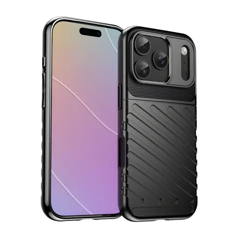 Hurtel Thunder Case černá / Kryt / Apple iPhone 17 Pro Max