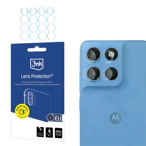3mk Lens Protection / Sklo na fotoaparát / Motorola Moto G17, G17 Power / hybridní