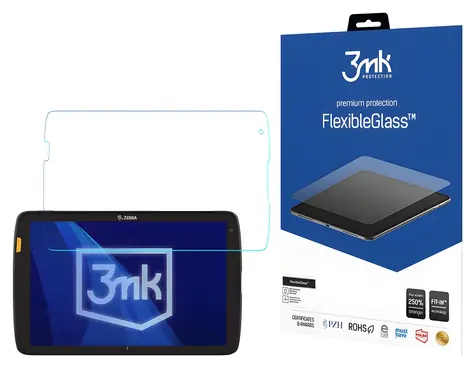 3mk FlexibleGlass sklo pro Zebra ET45CA / Hybridní sklo / 7H tvrdost / antibakteriální vrstva