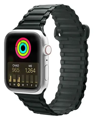 Dux Ducis Armor / Řemínek / Apple Watch Ultra, SE, 9-1 / 42, 44, 45, 49 mm / silikonový / magnetický