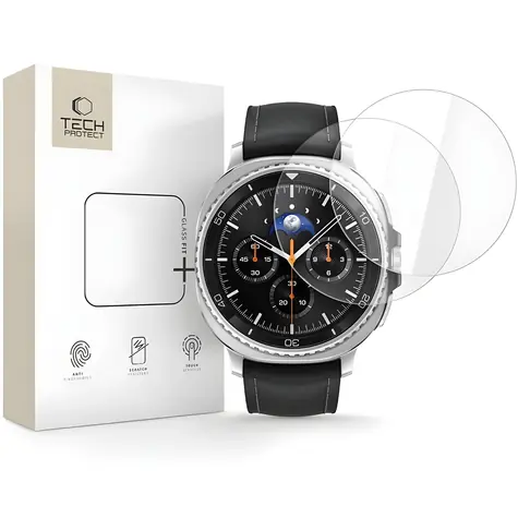 Tech-Protect Glass Fit+ čiré / Tvrzené sklo / Samsung Galaxy Watch 8 Classic (46 mm) / 2 ks