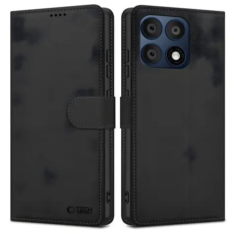 Tech-Protect Wallet Case černá / Pouzdro / Motorola Edge 70 Pro 5G / Peněženkové