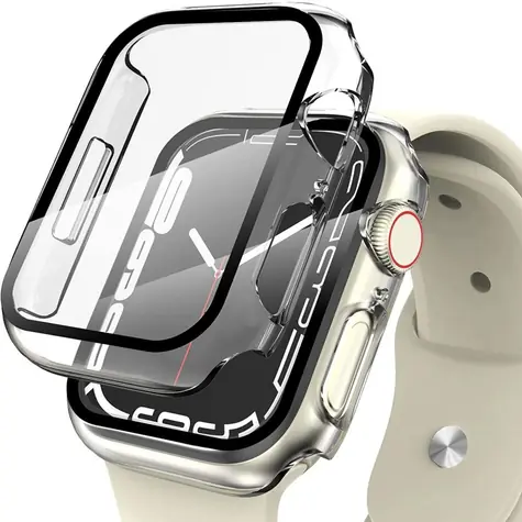 Tech-Protect Defense360 Apple Watch 7/8/9 41 mm transparentní / Ochranný kryt / 360° ochrana