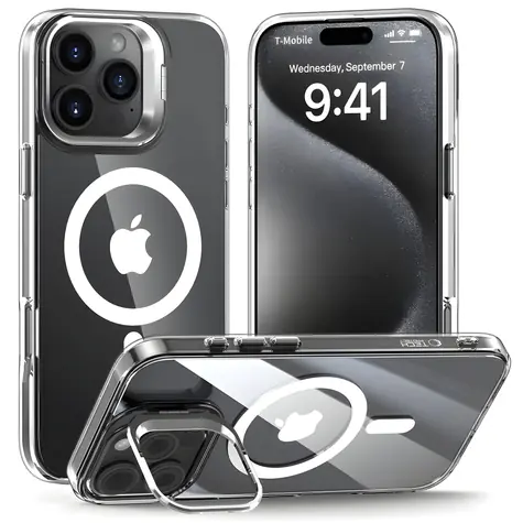 Tech-Protect Magstand MagSafe čirá / Kryt / Apple iPhone 16 Pro / MagSafe