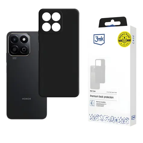 3mk Matt Case černá / Ochranný kryt / Honor 200 Smart