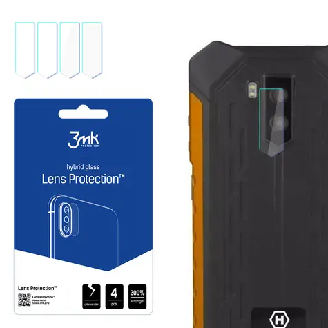3mk Lens Protection Hybridní sklo objektivu myPhone Hammer Iron 3 LTE / Ochranné sklo / Objektiv fotoaparátu