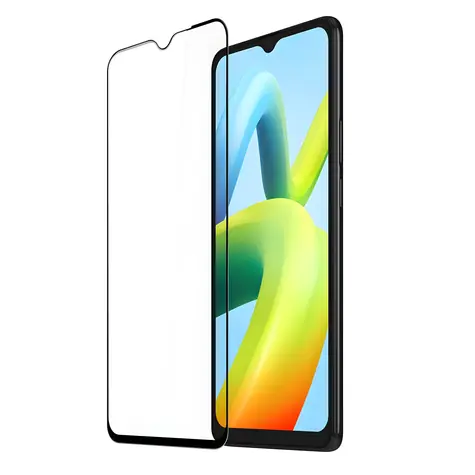 Dux Ducis 9D sklo Xiaomi Redmi A2/A1 černý rámeček / Ochranné sklo / 9H / Xiaomi Redmi A2, Redmi A1