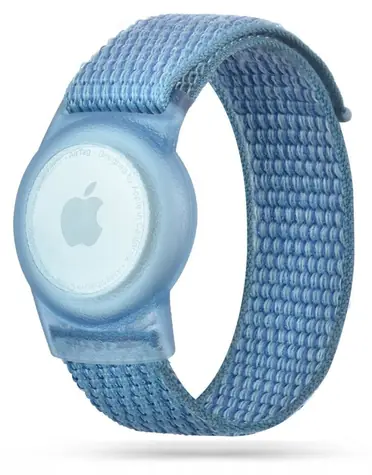 Tech-Protect Nylonové poutko pro děti modrá / Poutko / pro Apple AirTag / nylon
