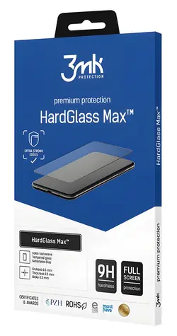 3mk HardGlass Max tvrzené sklo pro Samsung Galaxy S8+/S9+ / Ochranné sklo / 9H