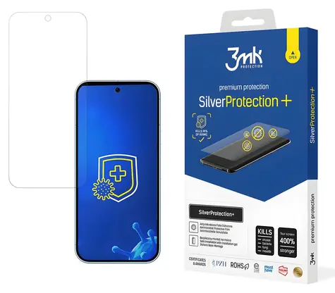 3mk SilverProtection+ / Ochranná fólie / Google Pixel 9, Pixel 9 Pro / antimikrobiální