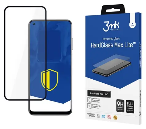 3mk HardGlass Max Lite tvrzené sklo pro Realme 10 / Ochranné sklo / 9H