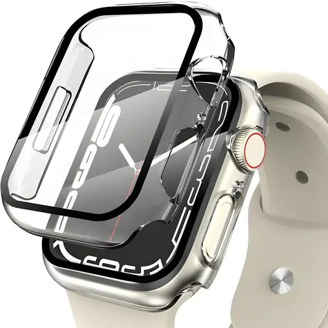 Tech-Protect Defense360 Apple Watch 7/8/9 45 mm transparentní / Ochranný kryt / 360° ochrana