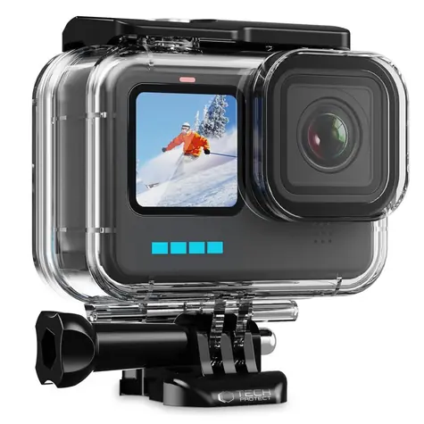 Tech-Protect GA200 průhledné / Vodotěsné pouzdro / GoPro Hero 9/10/11/12