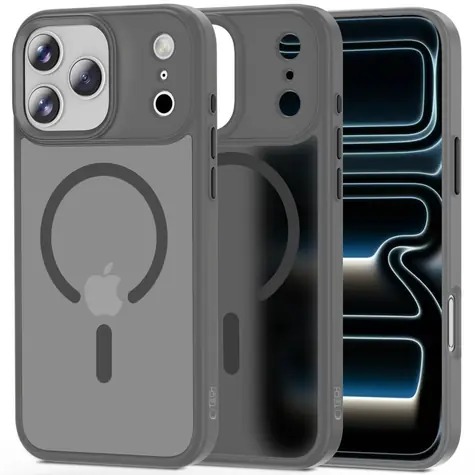 Tech-Protect MagMat MagSafe šedá / Kryt / Apple iPhone 17 Pro / MagSafe
