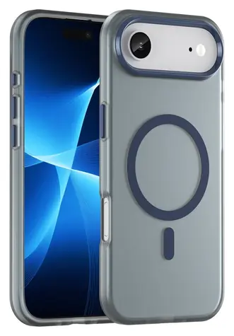 Hurtel Kryt pro iPhone 17 Air matná modrá / Kryt / Magnetický / MagSafe