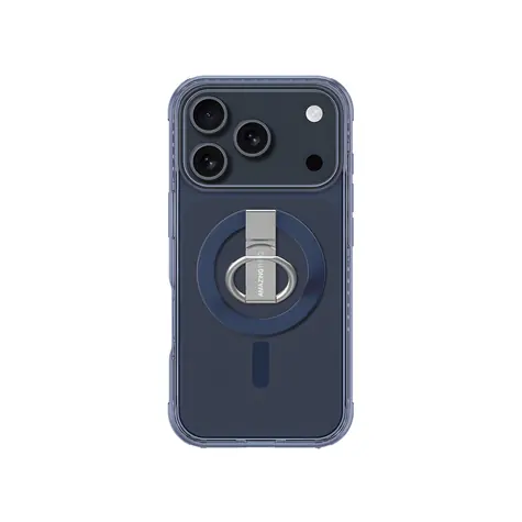 AmazingThing Titan Pro modrá / Kryt s úchytným kroužkem pro Apple iPhone 17 Pro Max / MagSafe