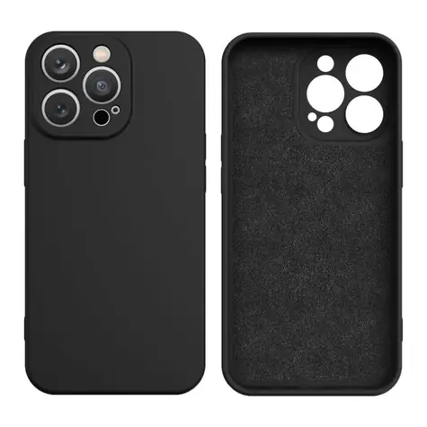 Hurtel Silikonový kryt Samsung Galaxy A26 5G černá / Zadní kryt / Silikon