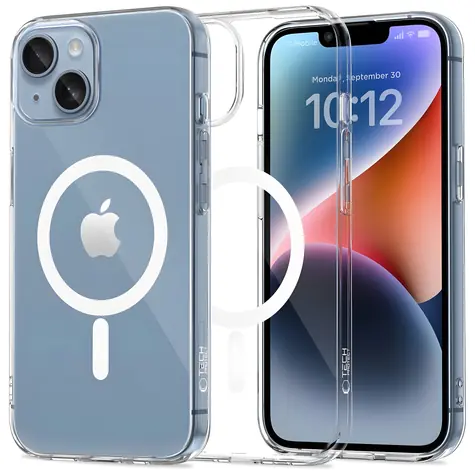 Tech-Protect FlexAir čirá / Kryt / Apple iPhone 13, 14 / MagSafe
