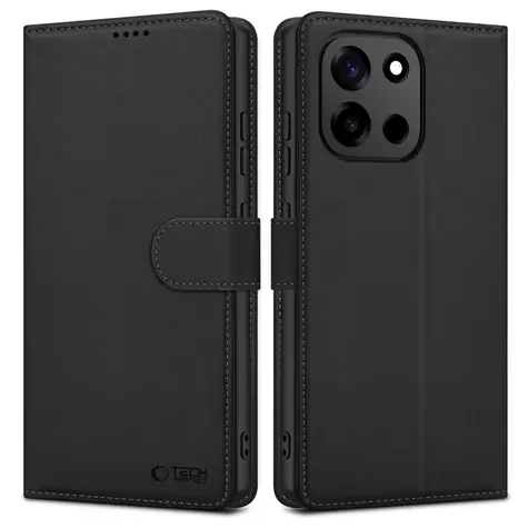 Tech-Protect Wallet černá / Peněženkové pouzdro / pro OnePlus Nord 6