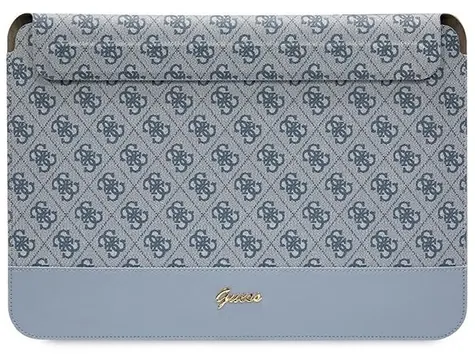 Guess 4G Stripe Metal Logo modrá / Obal na notebook / 14
