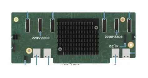 Intel NVMe Midplane Card M50CYP / Adaptér / NVMe / Server