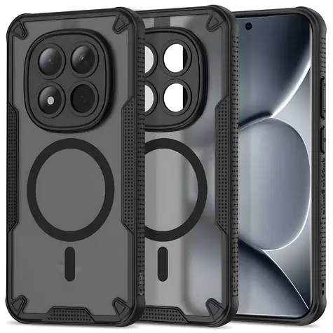 Tech-Protect Rugged Shield MagSafe černá / Kryt / Xiaomi Redmi Note 15 Pro+ 5G/Poco M8 Pro / MagSafe