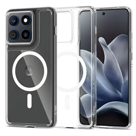 Tech-Protect FlexAir Hybrid transparentní / Zadní kryt / Motorola Edge 70 5G / MagSafe