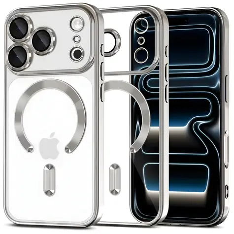 Tech-Protect MagFlex MagSafe čirá stříbrná / Kryt / Apple iPhone 17 Pro Max / MagSafe