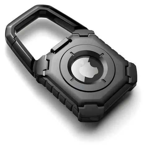 Tech-Protect Kevlar černá / Pouzdro / pro Apple AirTag 1/2