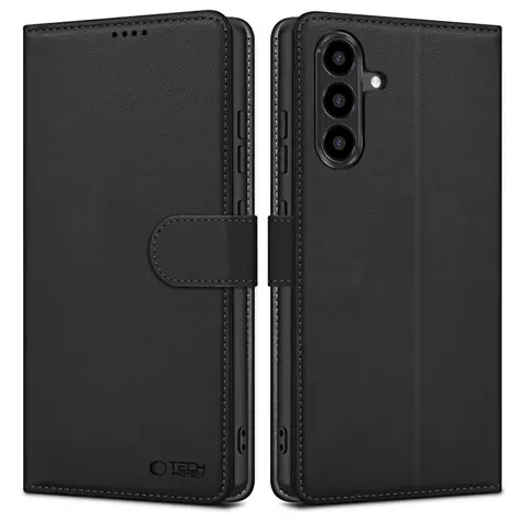 Tech-Protect Wallet Case pro Samsung Galaxy A36 5G černá / Pouzdro / Peněženkové / S přihrádkou na kartu
