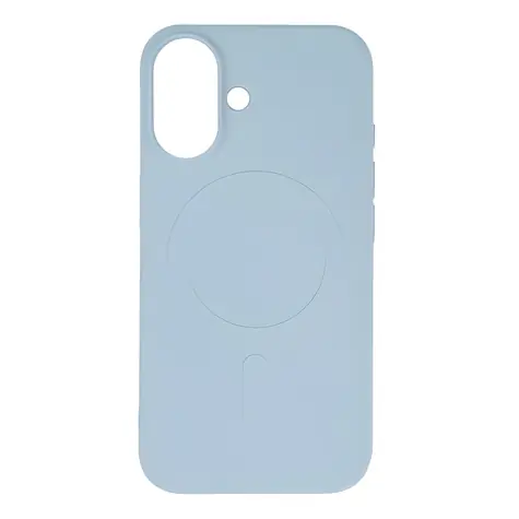 Hurtel Liquid Silicone MagSafe kryt pro Apple iPhone 16 modrá / Kryt / MagSafe / Silikon