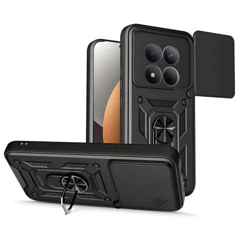Tech-Protect CamShield Pro černá / Zadní kryt / posuvná clona kamery / pro Xiaomi Redmi Note 15 Pro 5G