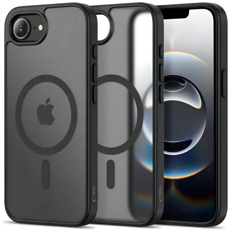 Tech-Protect BasicMag černá / Kryt / Apple iPhone 16e, 17e / MagSafe