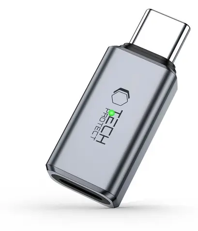 Tech-Protect UltraBoost šedá / Adaptér / USB-C - Lightning