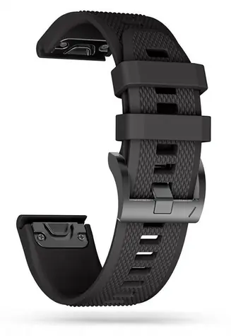 Tech-Protect Smooth černá / Kryt / Garmin Fenix 5 & 6 & 6 Pro & 7