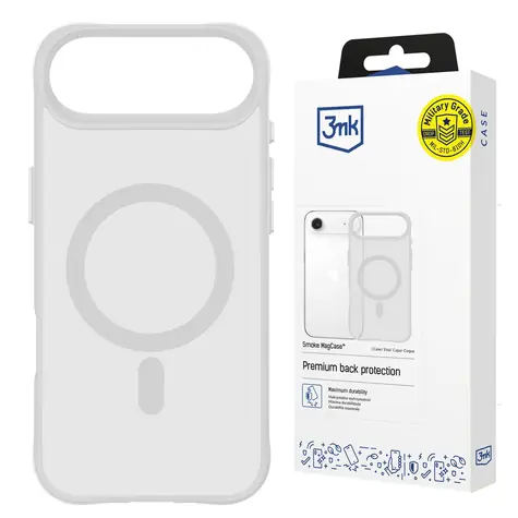 3mk Smoke MagCase pro Apple iPhone Air bílá, průsvitná / Zadní kryt / MagSafe
