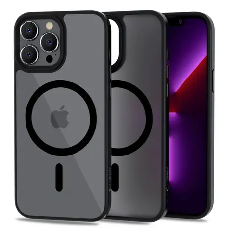 Tech-Protect MagMat matná černá / Kryt / Apple iPhone 13 Pro / MagSafe