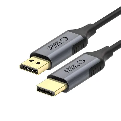 Tech-Protect UltraBoost černá / Kabel DisplayPort / 2 m / 4K/60Hz