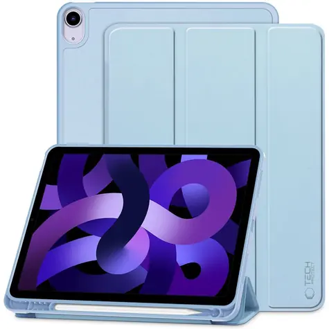 Tech-Protect SmartCase Pen modrá / Pouzdro pro Apple iPad Air 10,9