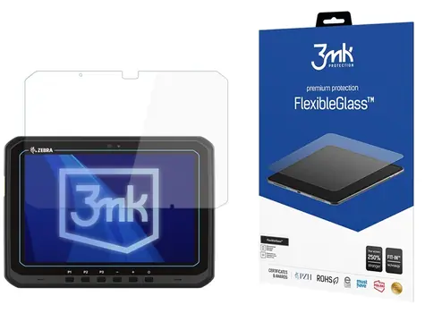 3mk FlexibleGlass hybridní sklo pro Zebra ET60/ET65 / Ochranné sklo / Hybridní sklo