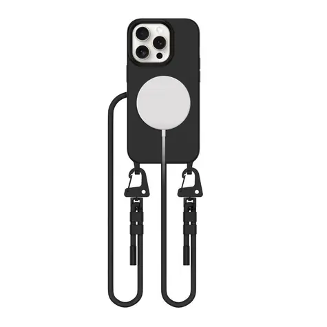Tech-Protect Magnecklace MagSafe černá / Kryt / Apple iPhone 14 Pro / MagSafe / poutko na krk