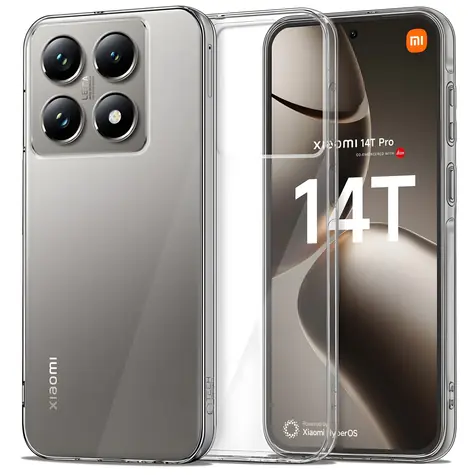 Tech-Protect FlexAir Hybrid transparentní / Ochranný kryt / Xiaomi 14T Pro