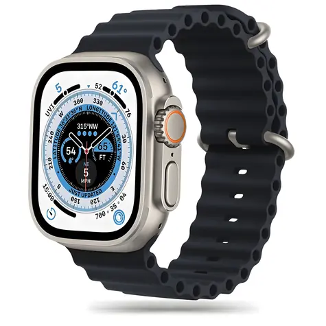 Tech-Protect IconBand Pro černá / Řemínek pro Apple Watch / 42/44/45/49 mm